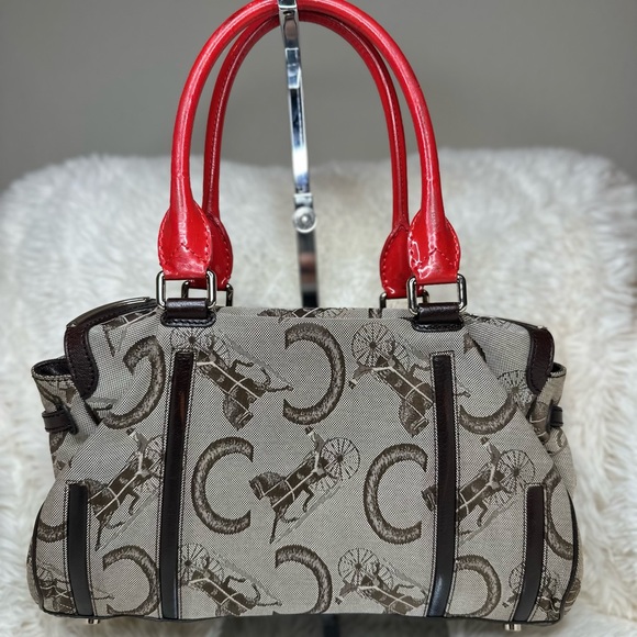 Celine Turn Lock C Macadam Tote - Will include Original Celine Silk Scarf. - Picture 2 of 12